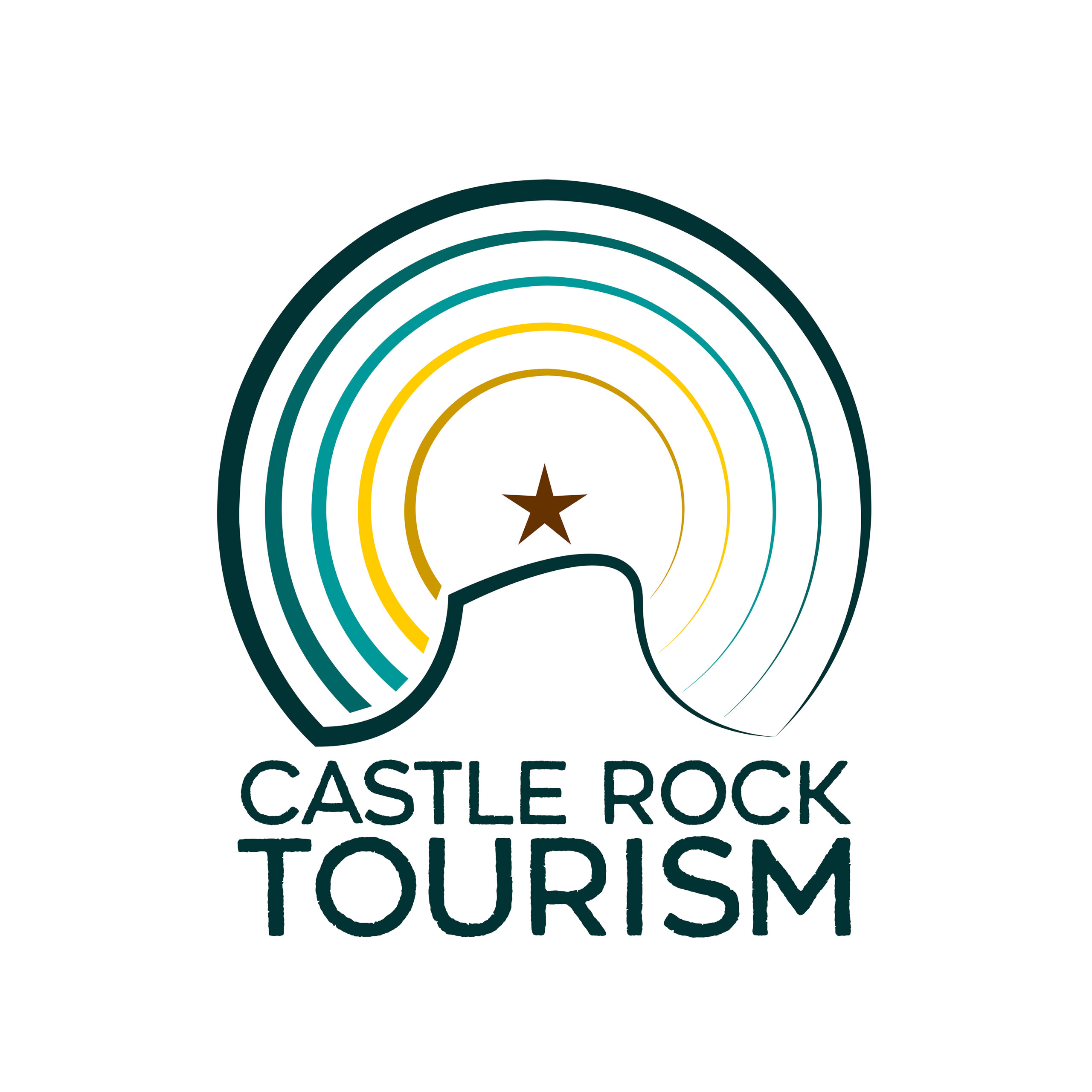logo design - case study: Castle Rock Tourism