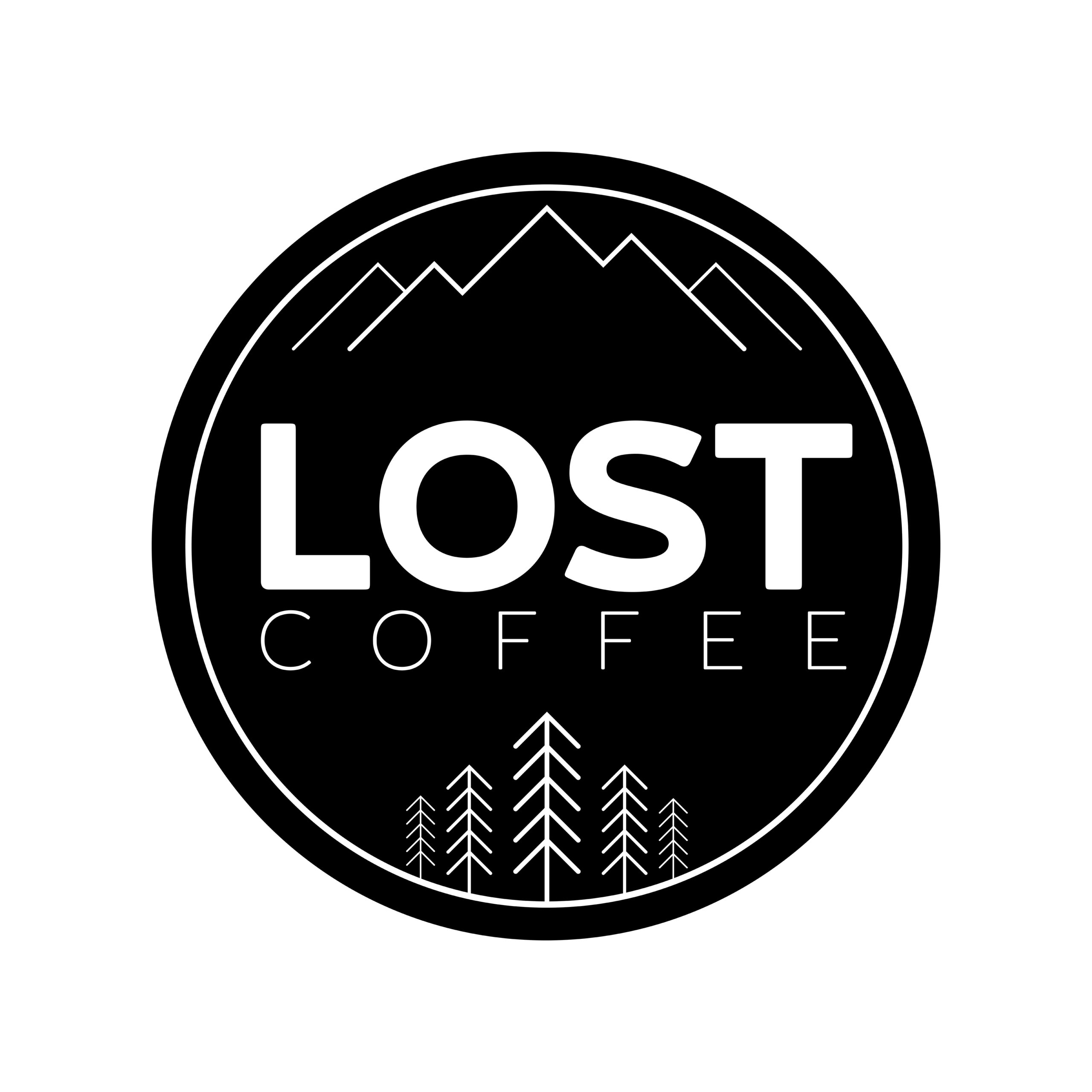 logo design - case study: LostCoffee