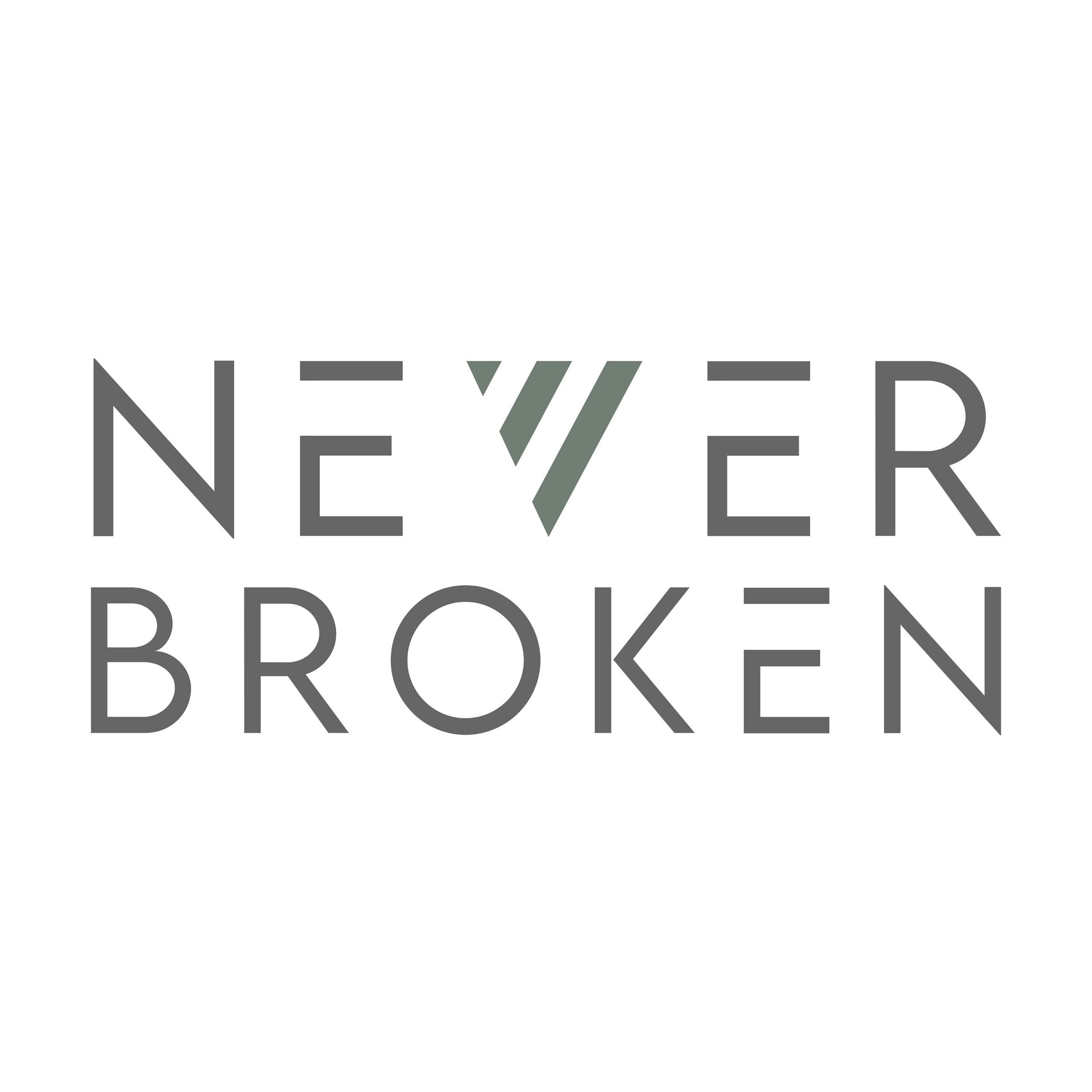 logo design - case study: Never Broken