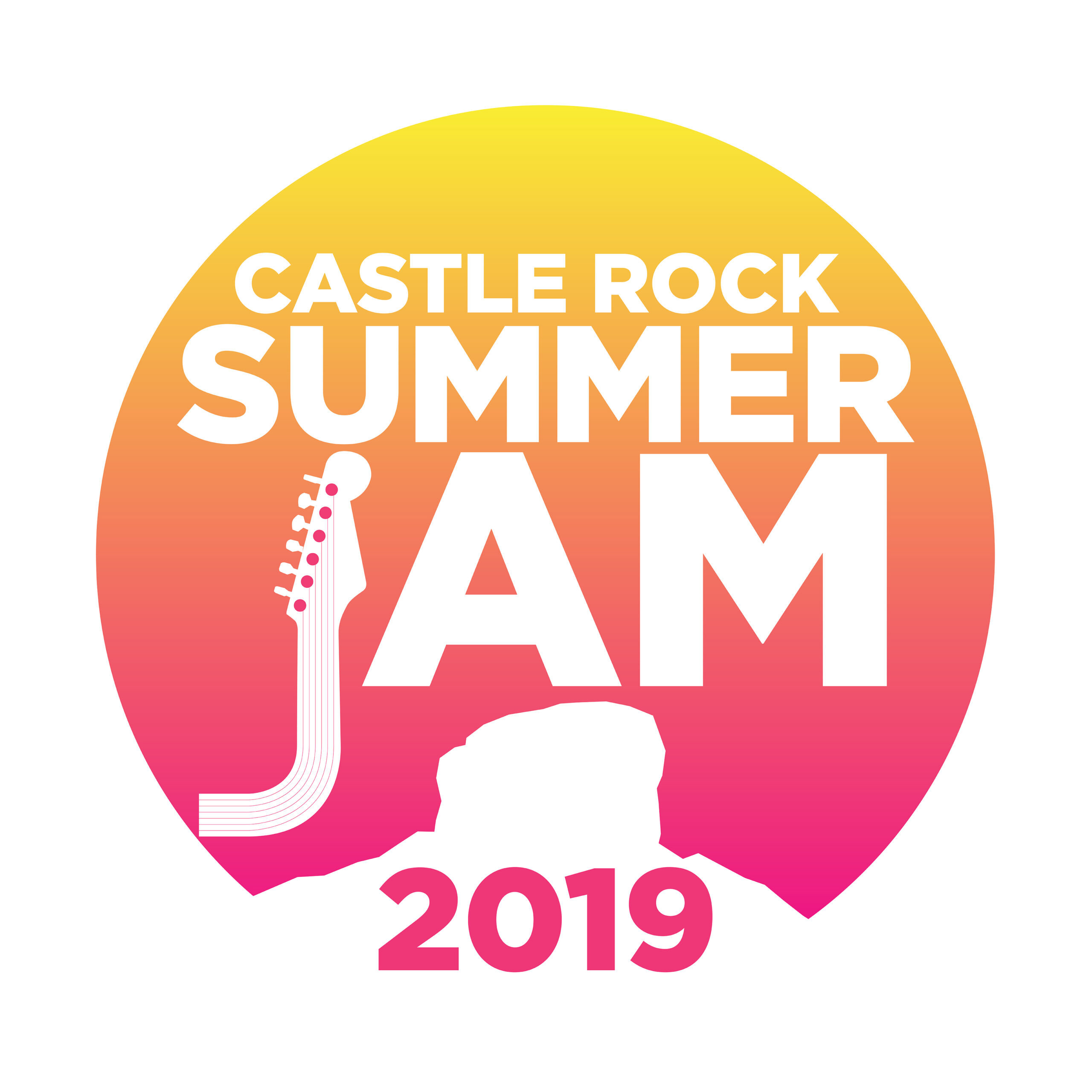 logo design - case study: Castle Rock Summer Jam